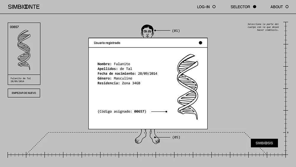 Imagen web 'Simbionte'