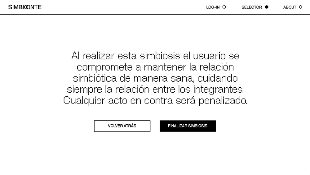 Imagen web 'Simbionte'